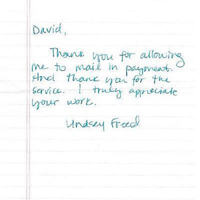 Lindsey freed review